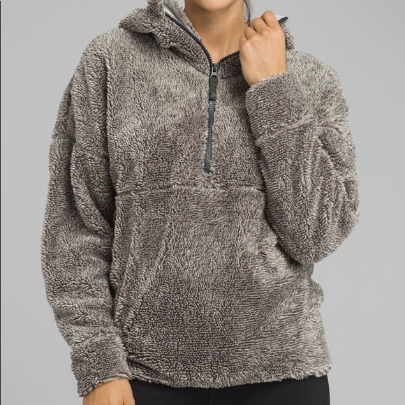 prana permafrost half zip hoodie